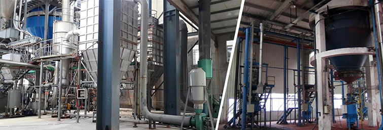 "气力输送设备现场" "气力输送设备现场"