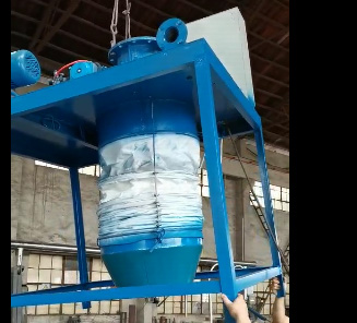 散装机伸缩布袋